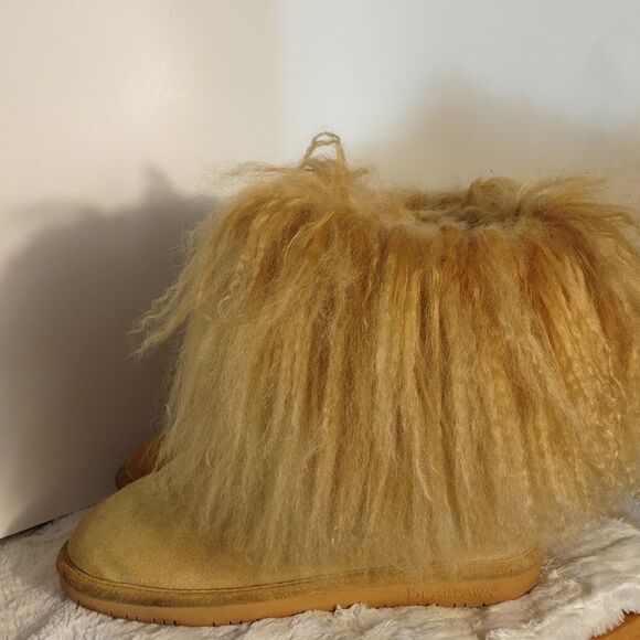 BearPaw Boo Curly Lamb Fur Lined Boots - Picture 6 of 6